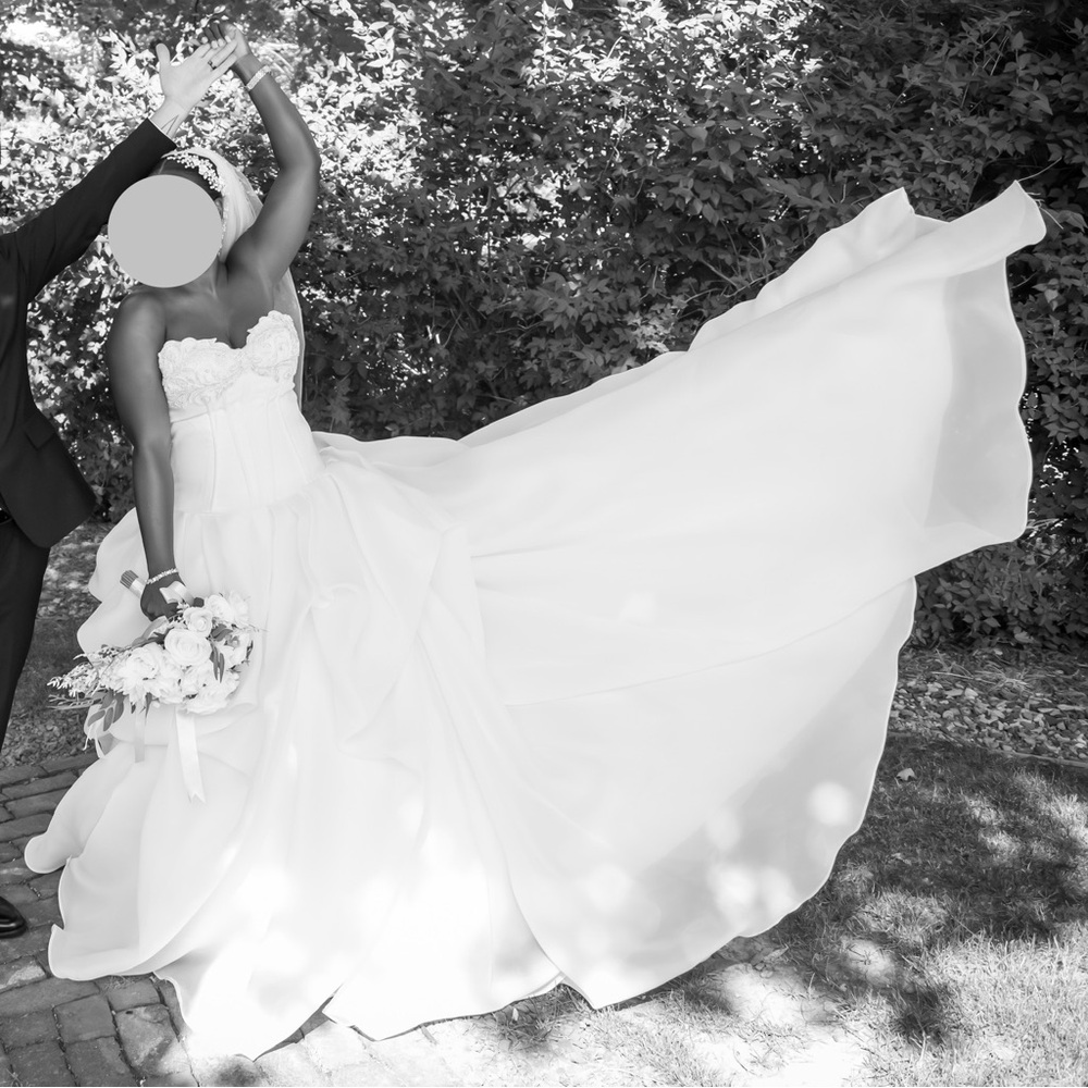 Sottero & Midgley DISCONTINUED Renita wedding dress in IVORY, and Veil. - Picture 8 of 15